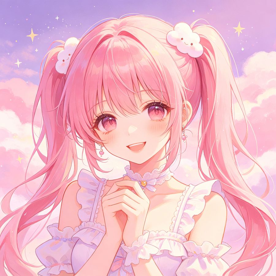 角色 小甜云 甜美治愈立绘
